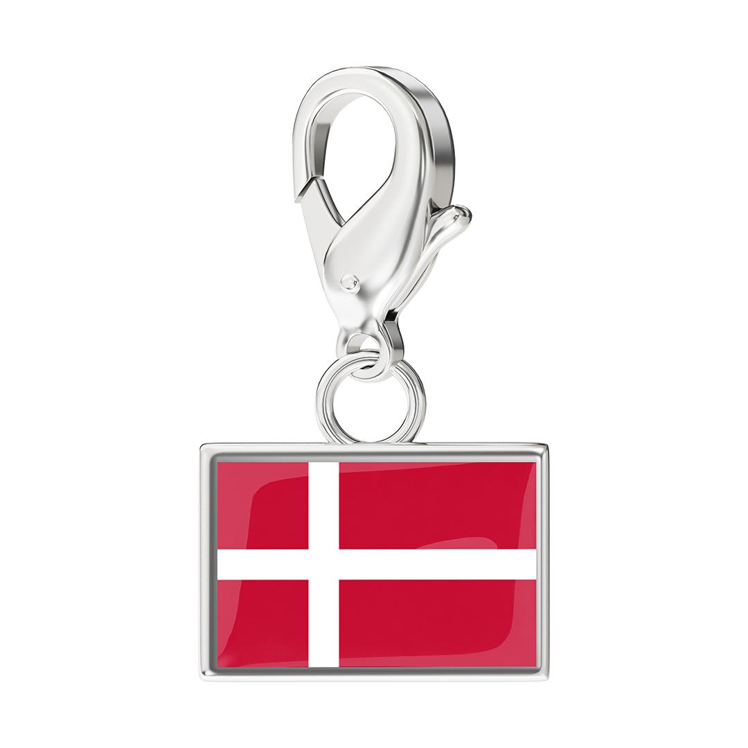 Flag & Map Charms Set