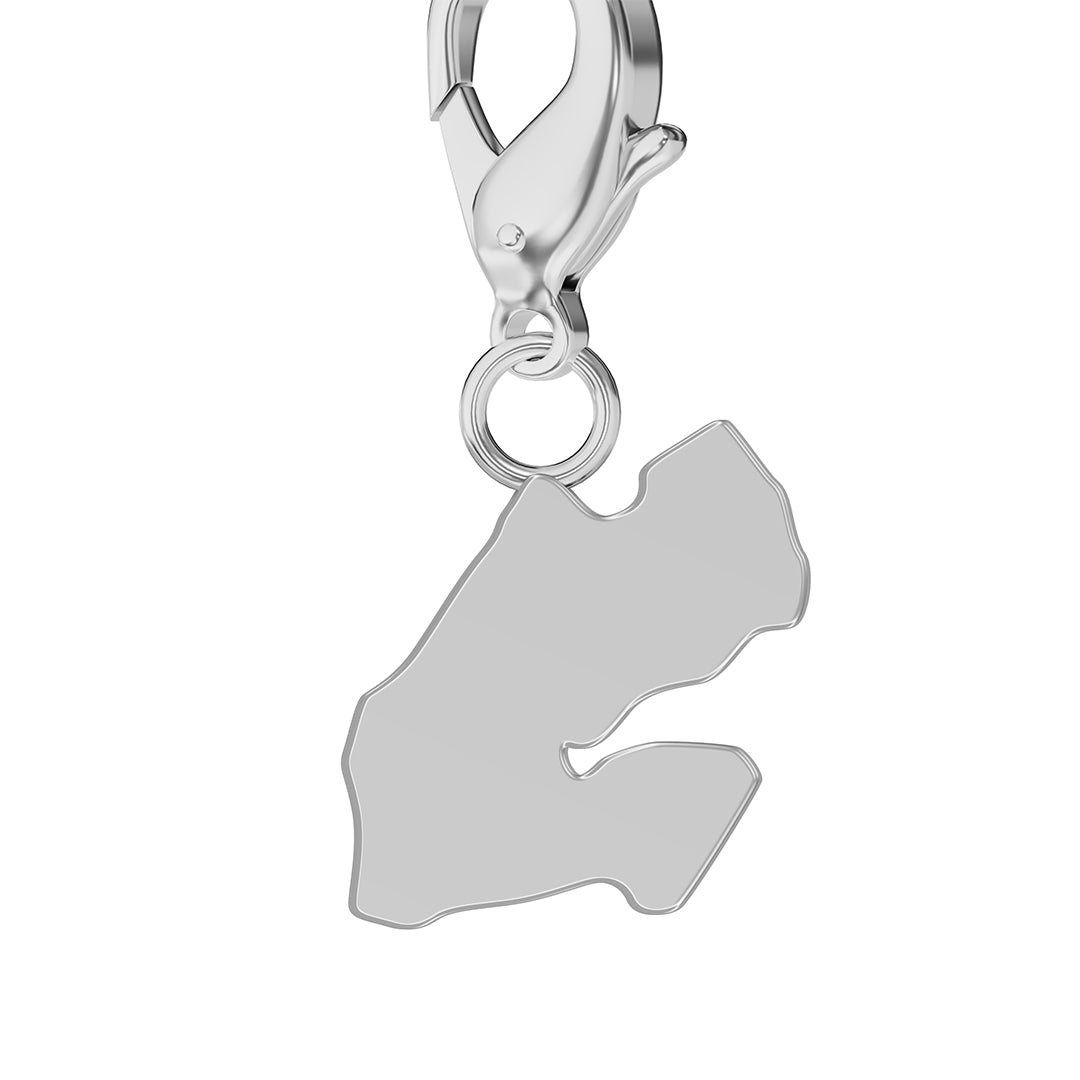 Flag & Map Charms Set