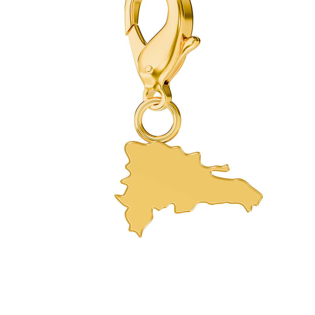 Flag & Map Charms Set