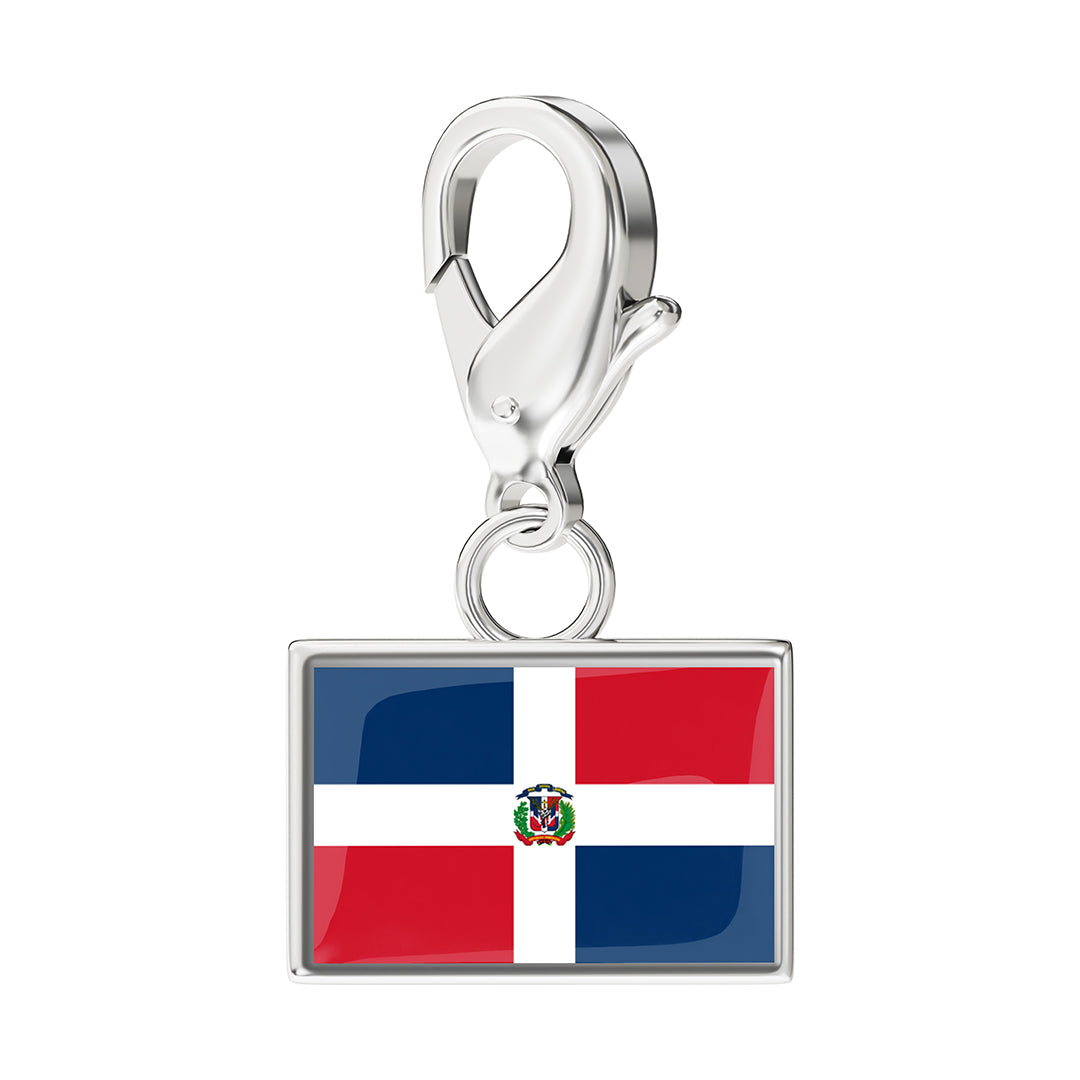 Flag & Map Charms Set