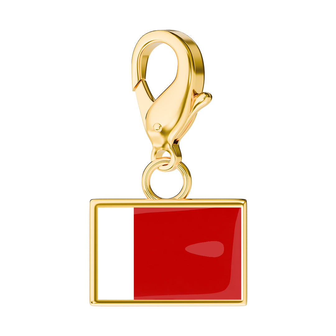 Flag & Map Charms Set (Pre-Order)