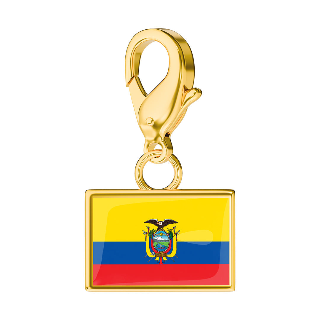 Flag & Map Charms Set