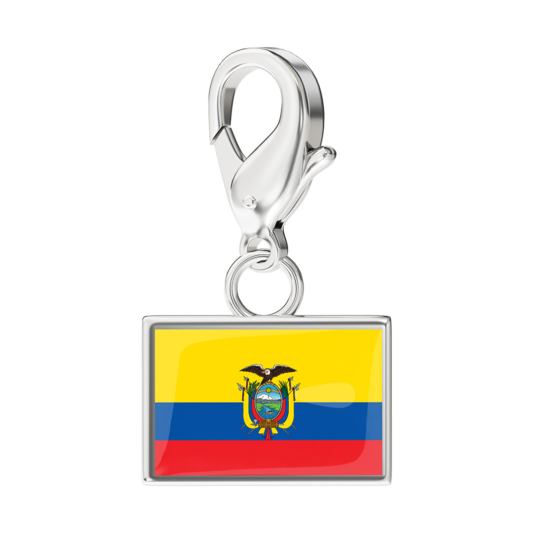 Flag & Map Charms Set