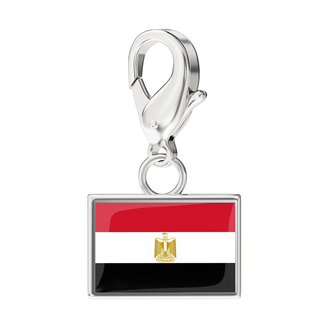 Flag & Map Charms Set