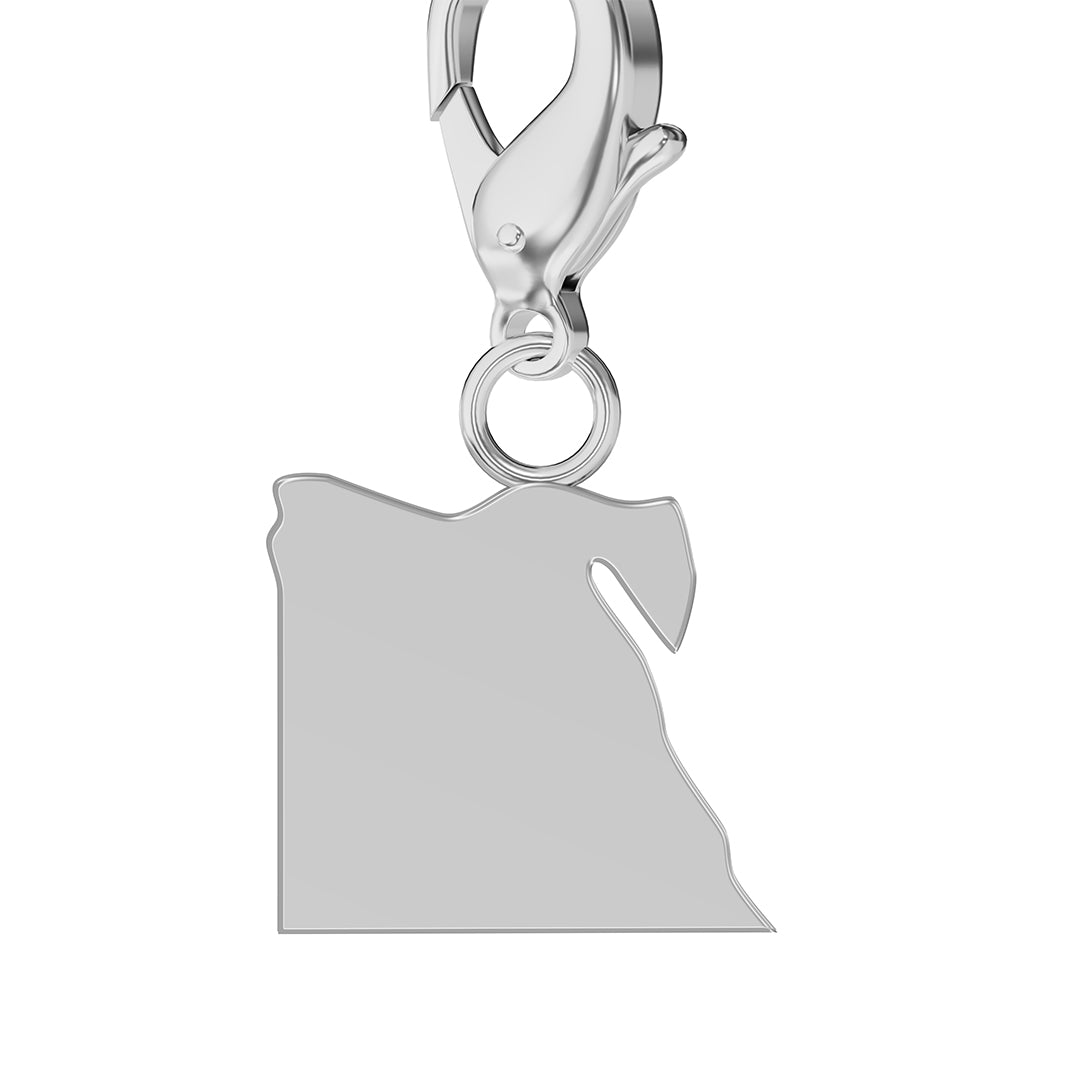 Flag & Map Charms Set