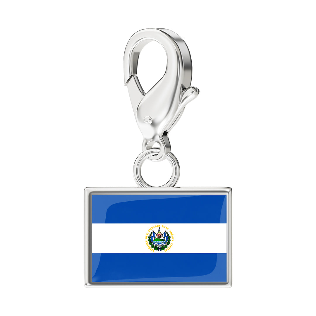 Flag & Map Charms Set