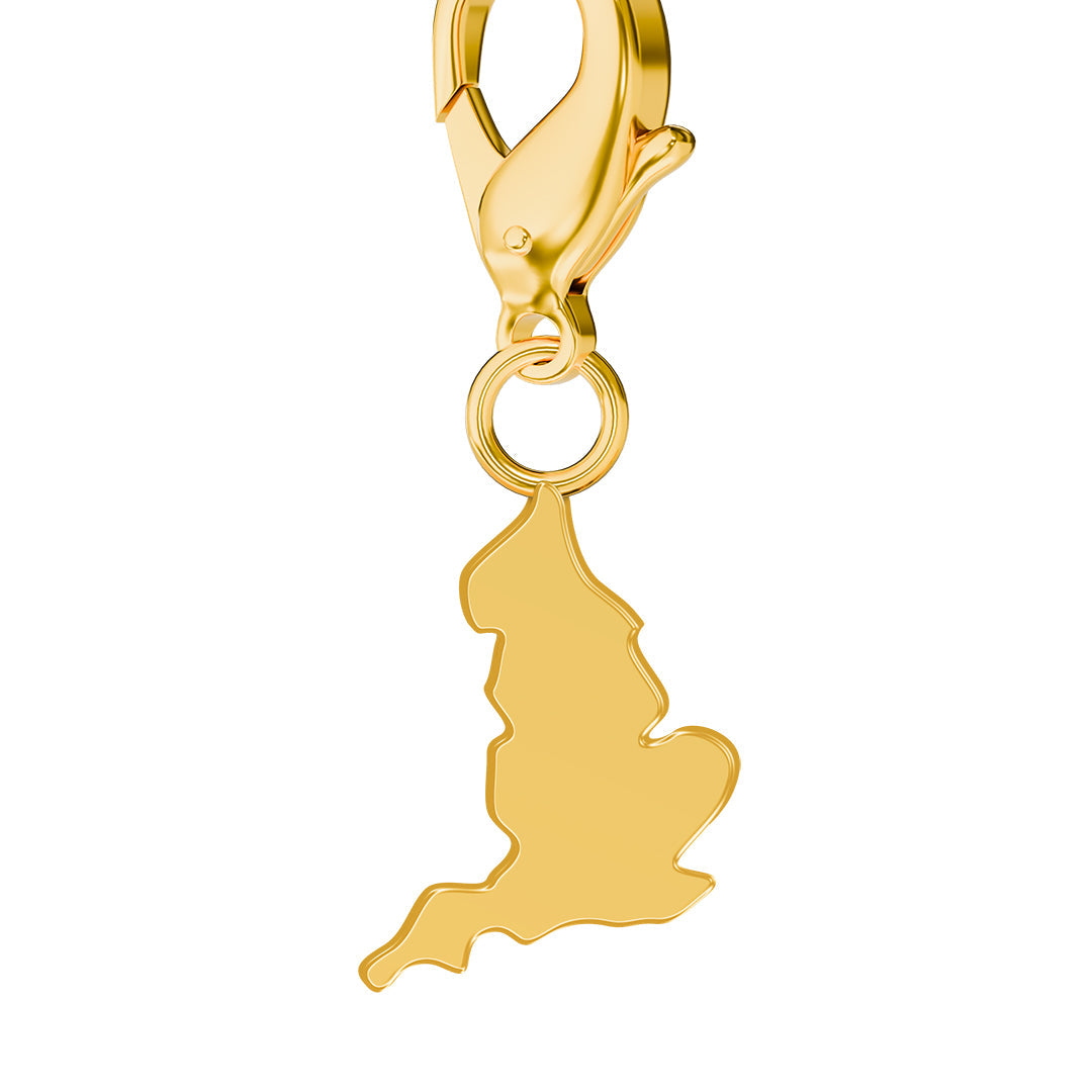 Flag & Map Charms Set