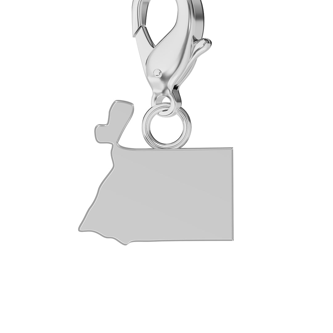 Flag & Map Charms Set