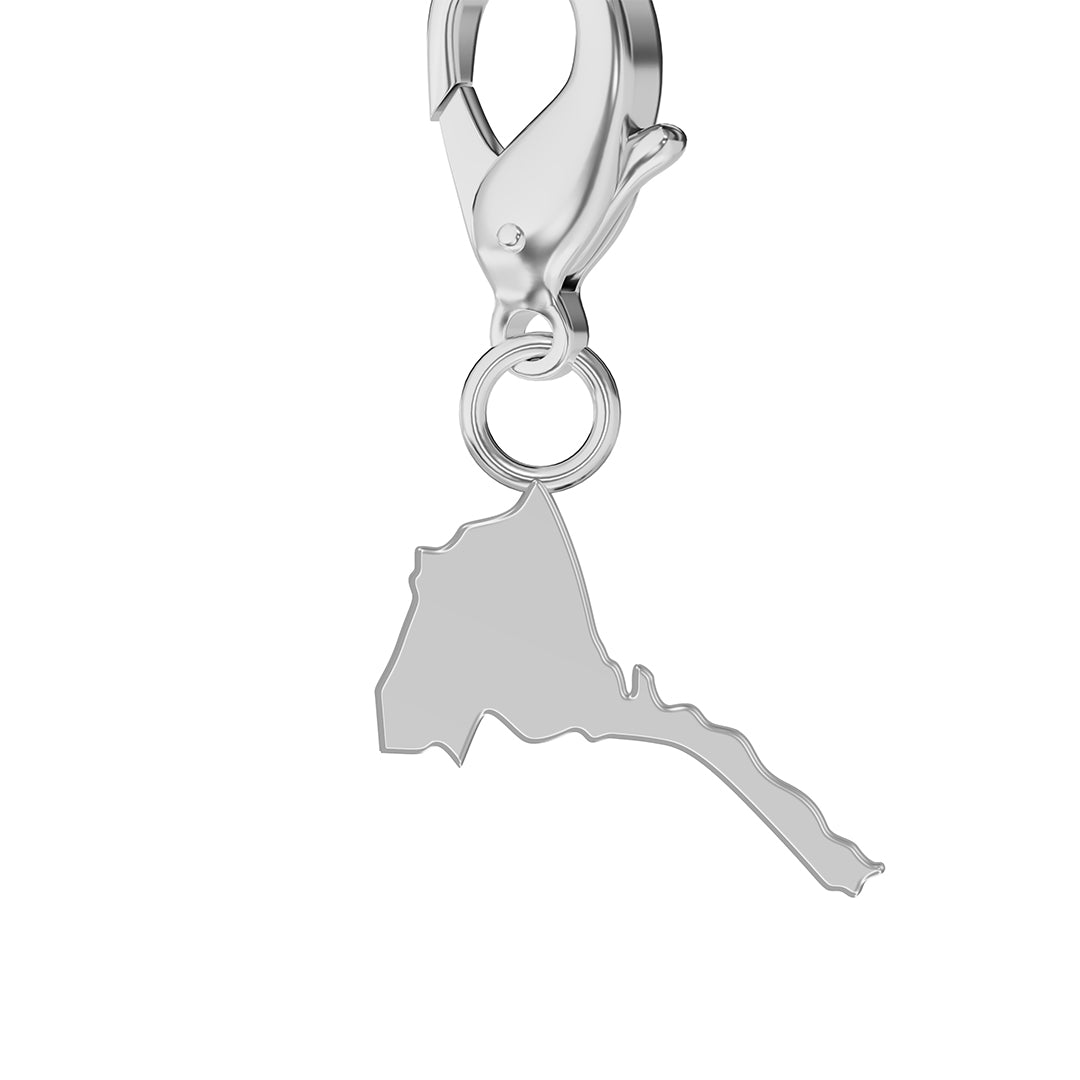 Flag & Map Charms Set