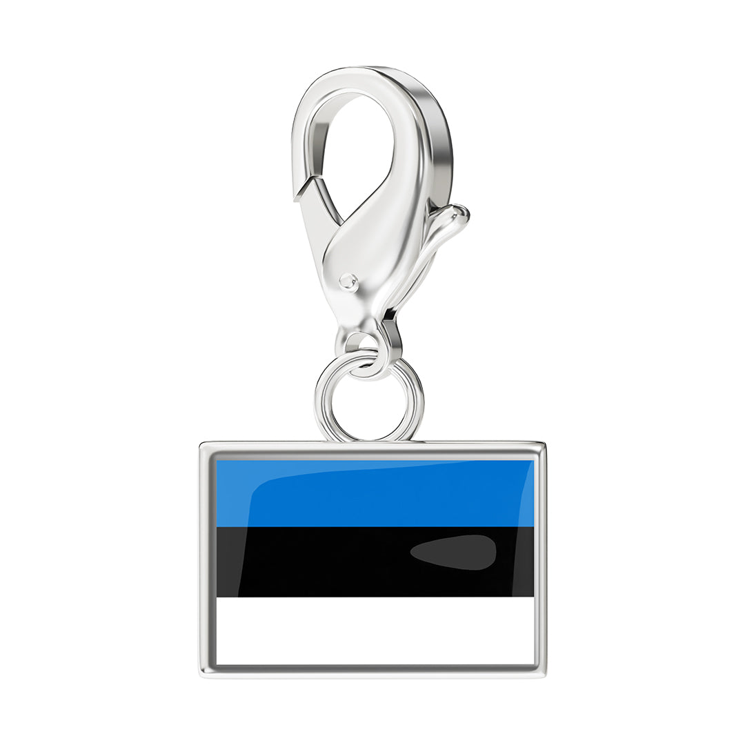 Flag & Map Charms Set