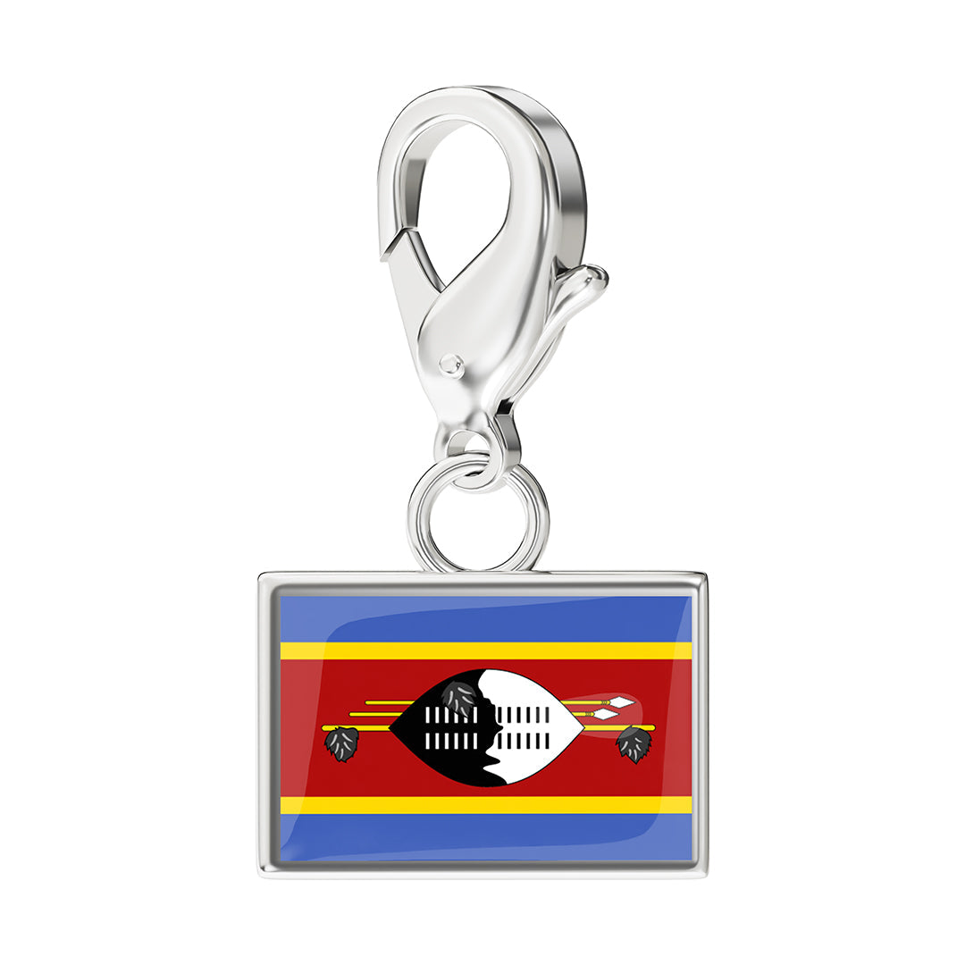 Flag & Map Charms Set