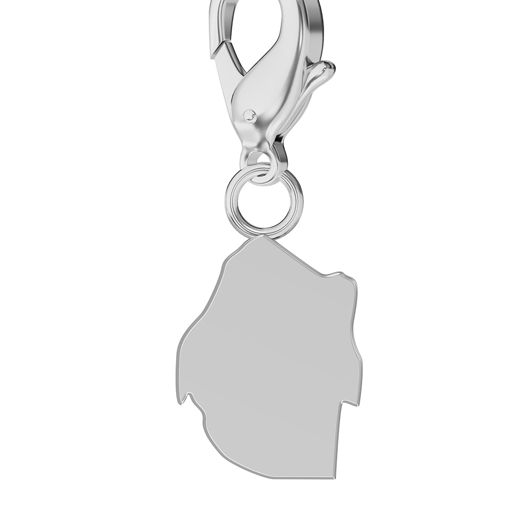 Flag & Map Charms Set