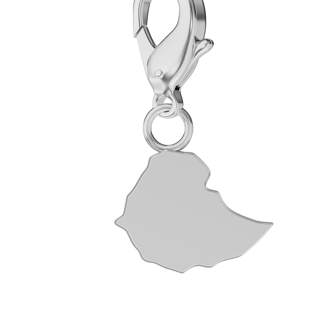 Flag & Map Charms Set