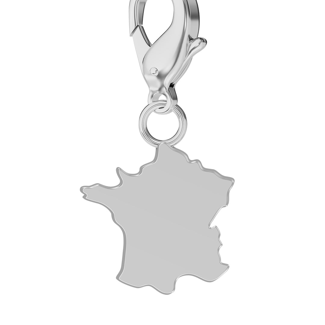 Flag & Map Charms Set