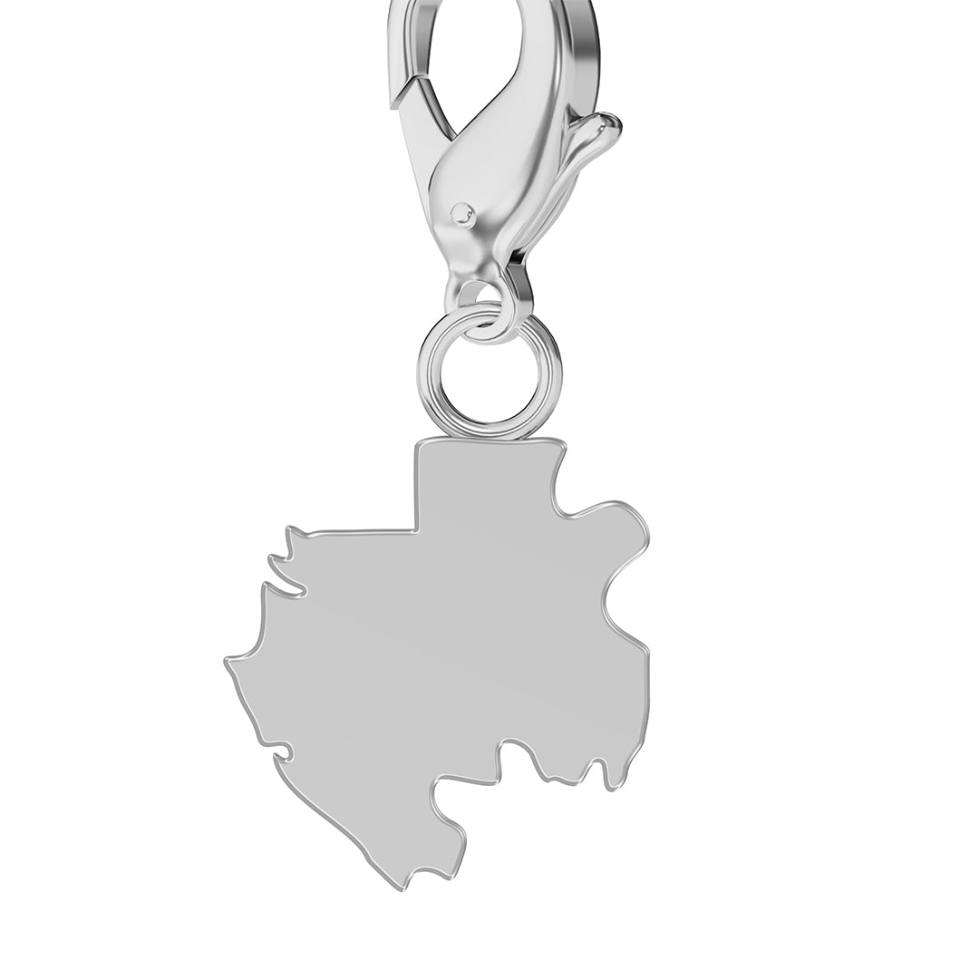 Flag & Map Charms Set