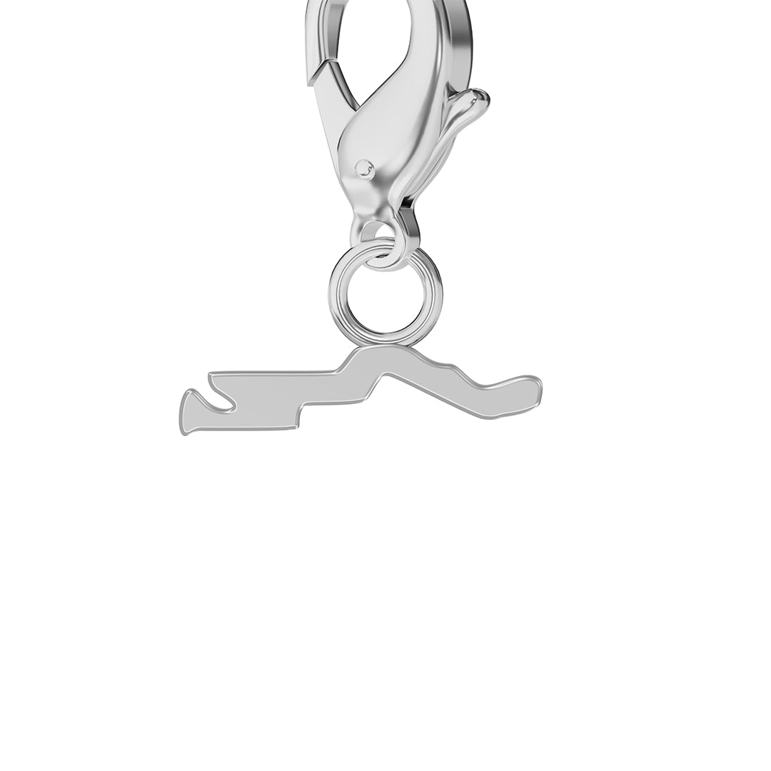 Flag & Map Charms Set