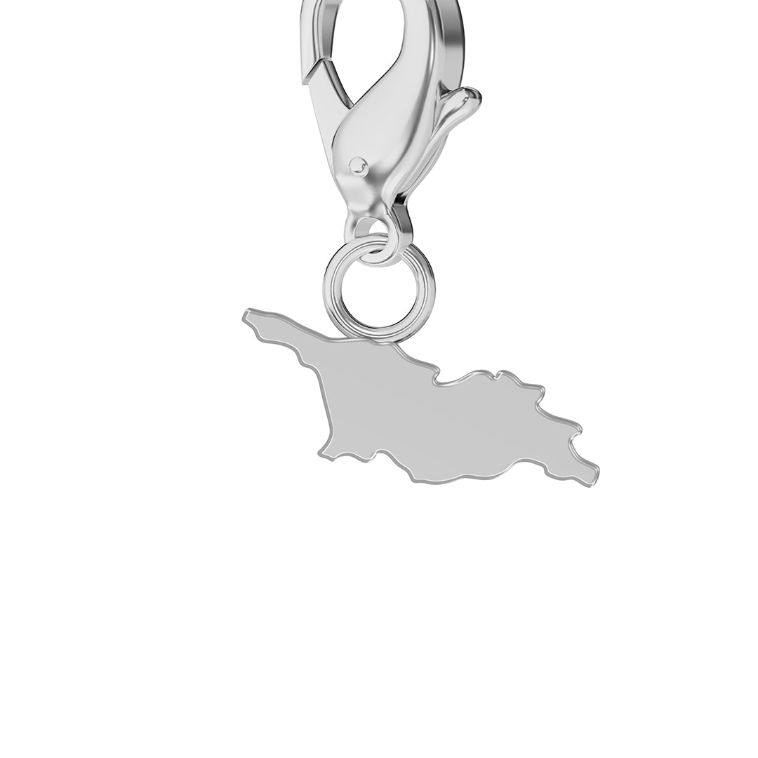 Flag & Map Charms Set