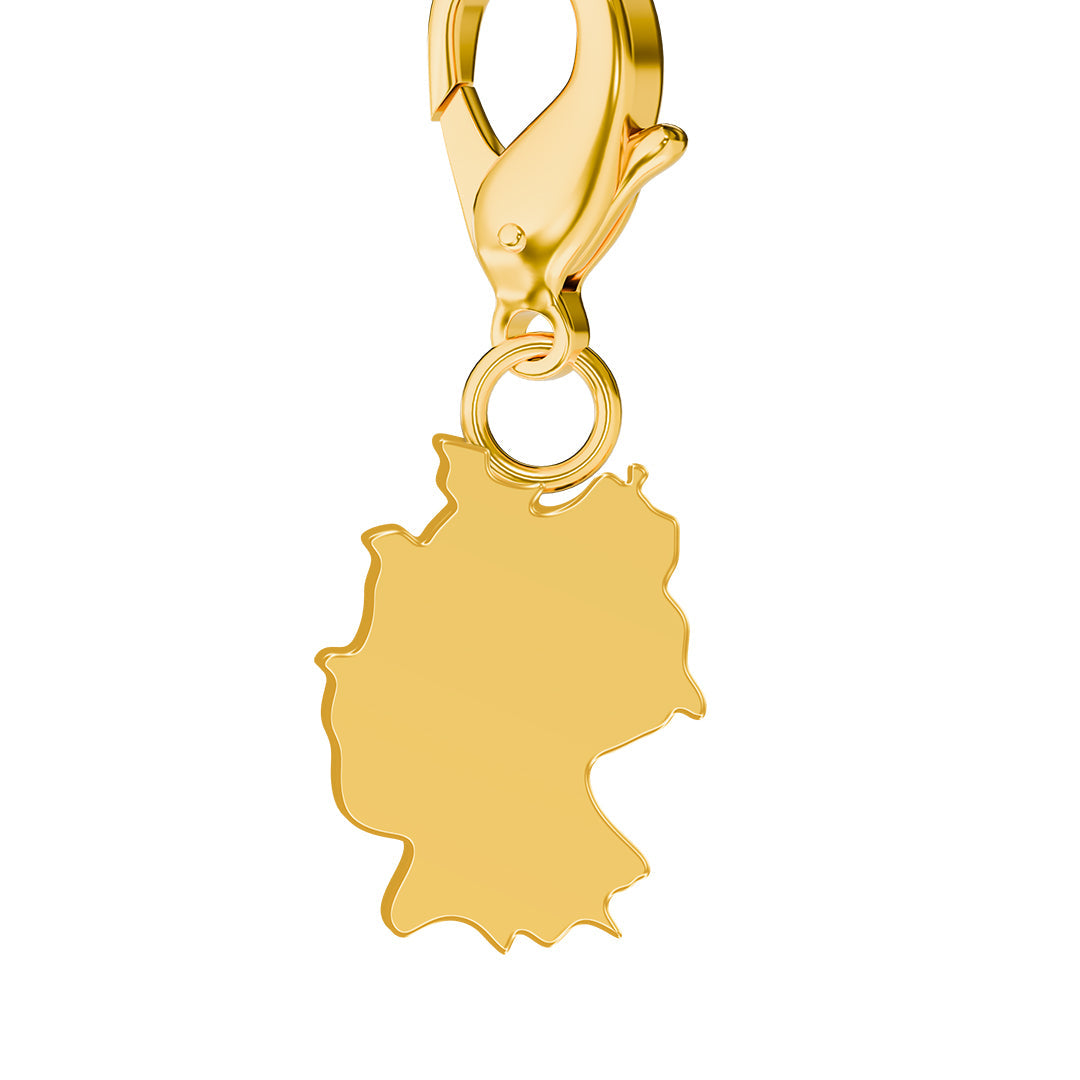 Flag & Map Charms Set