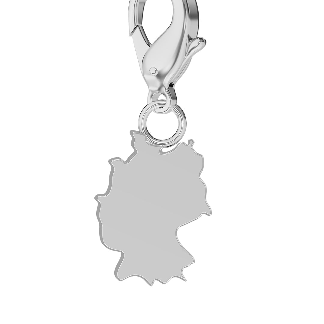 Flag & Map Charms Set