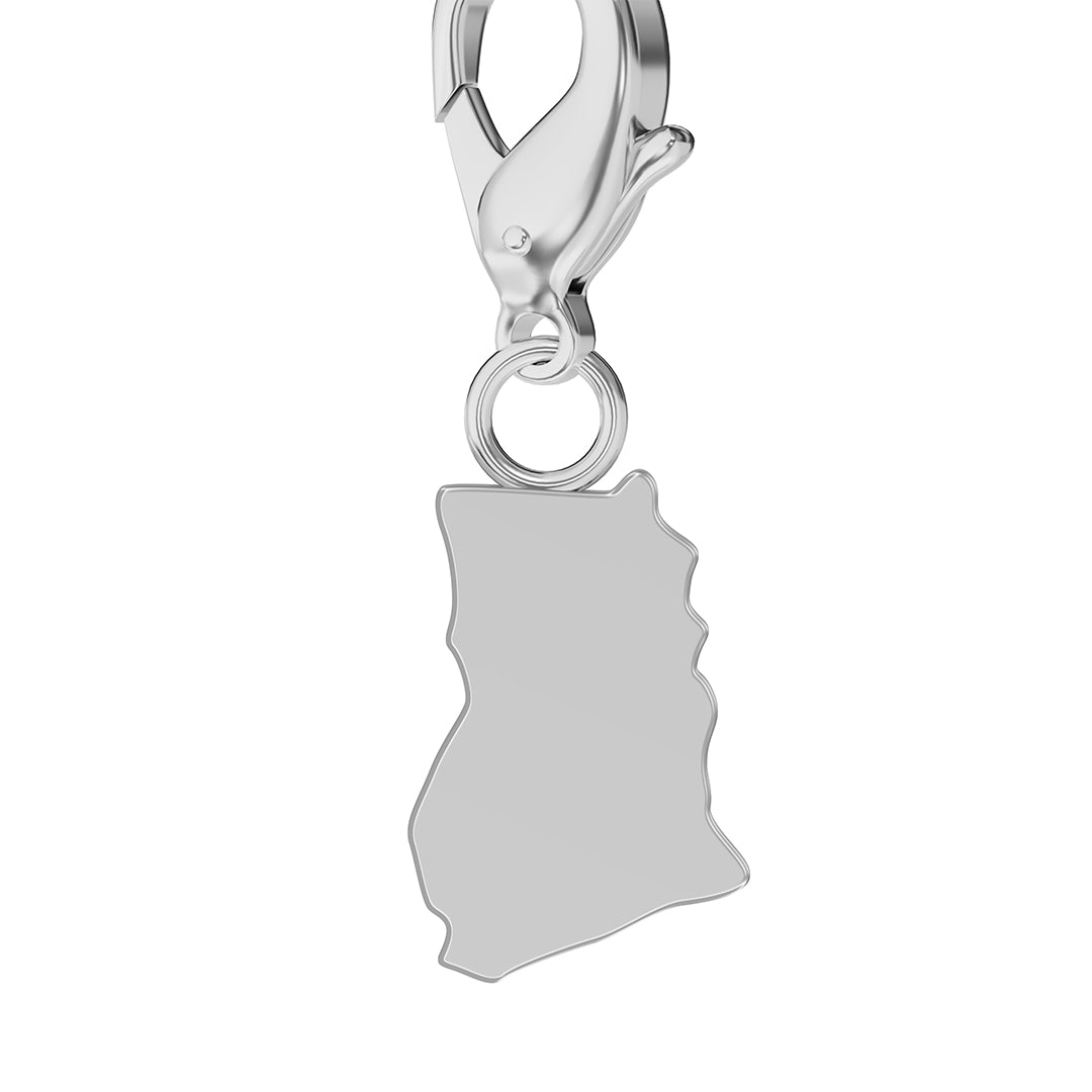 Flag & Map Charms Set