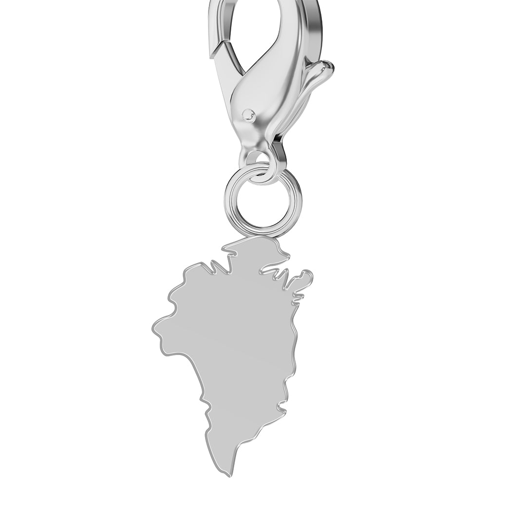 Flag & Map Charms Set