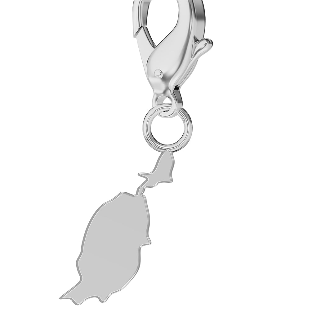 Flag & Map Charms Set