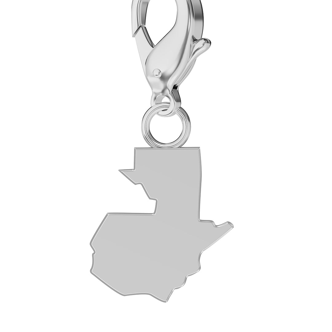 Flag & Map Charms Set