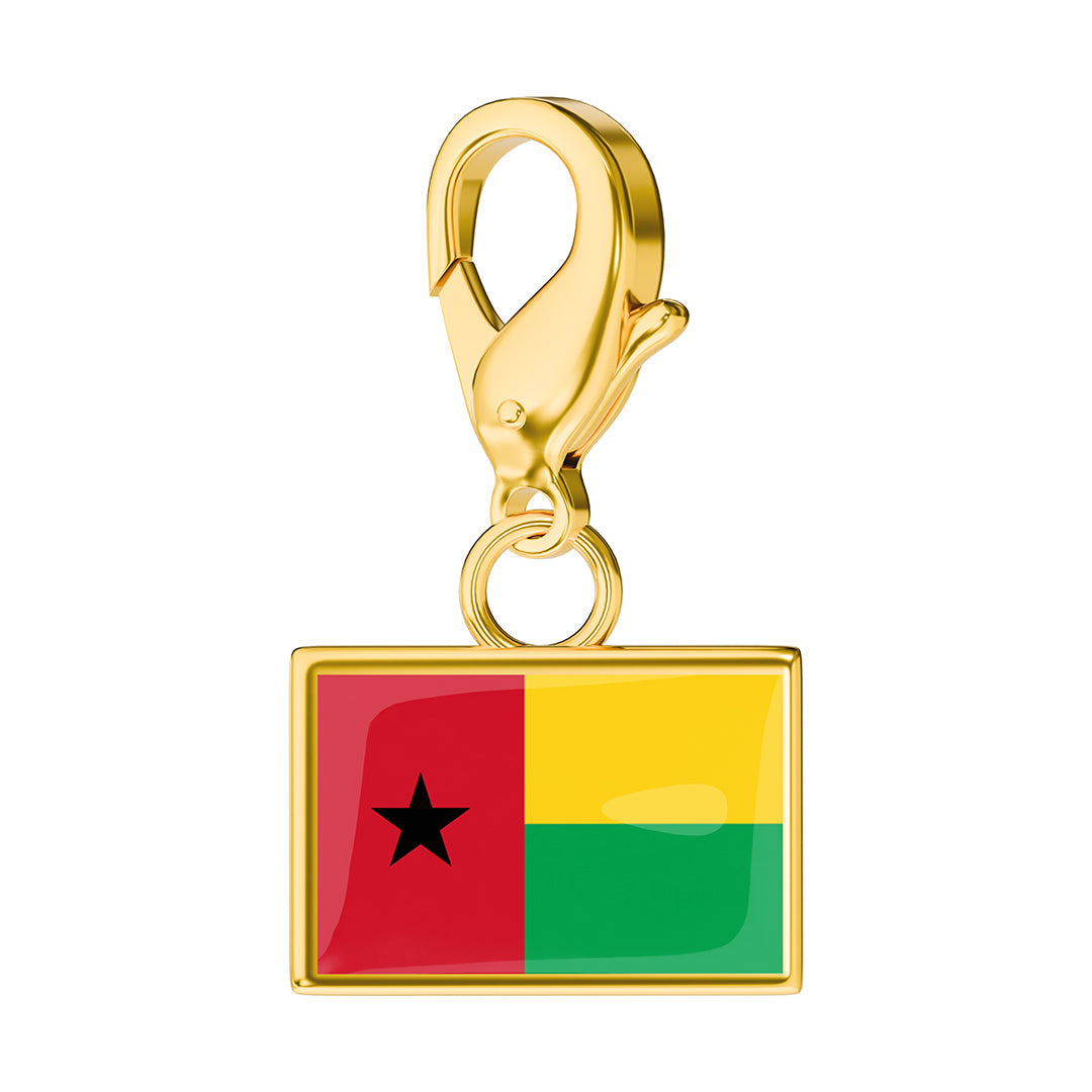 Flag & Map Charms Set