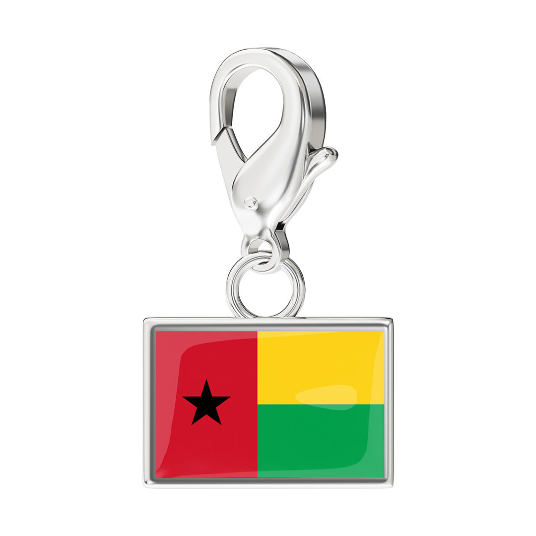 Flag & Map Charms Set