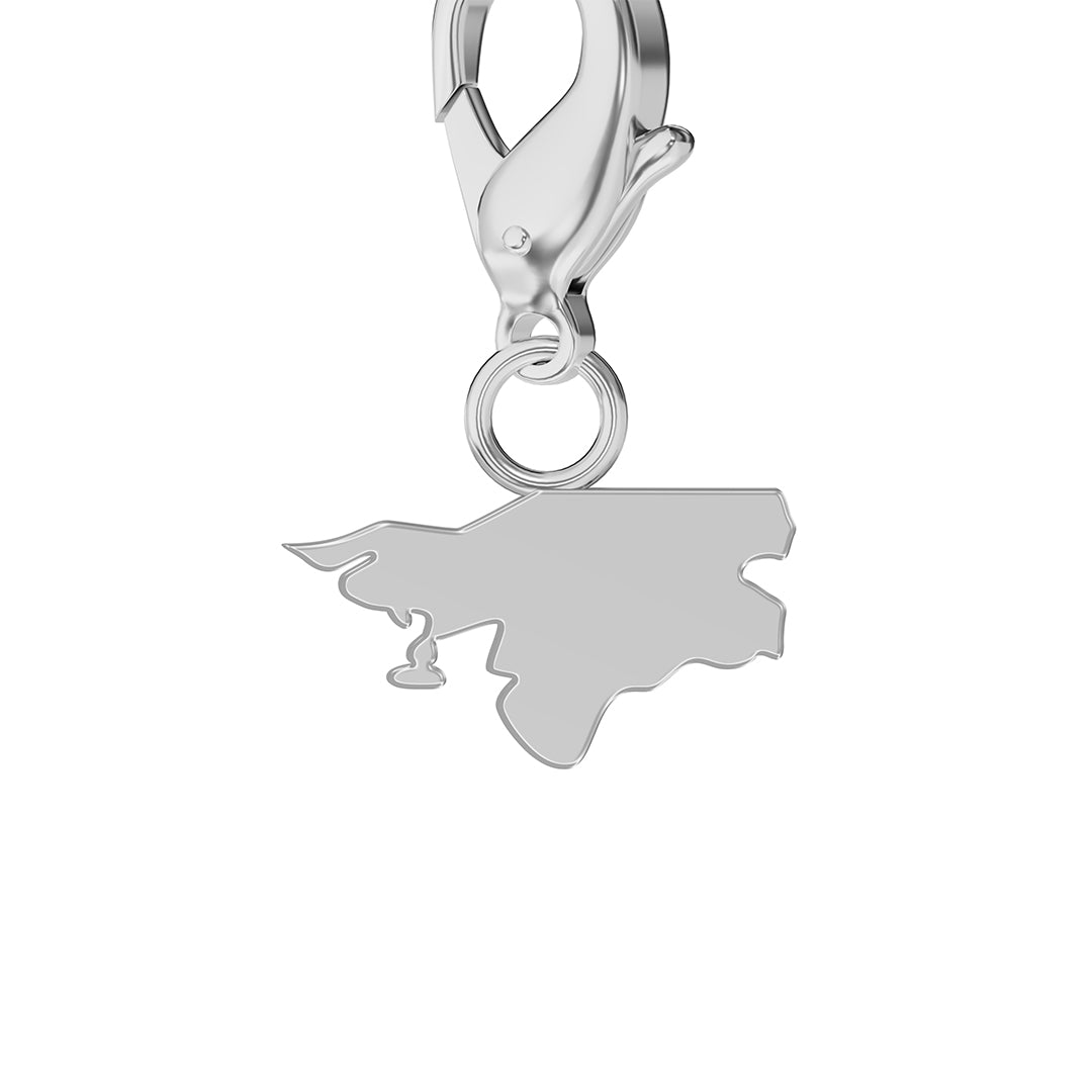 Flag & Map Charms Set