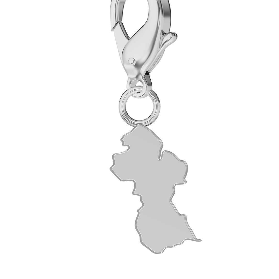 Flag & Map Charms Set