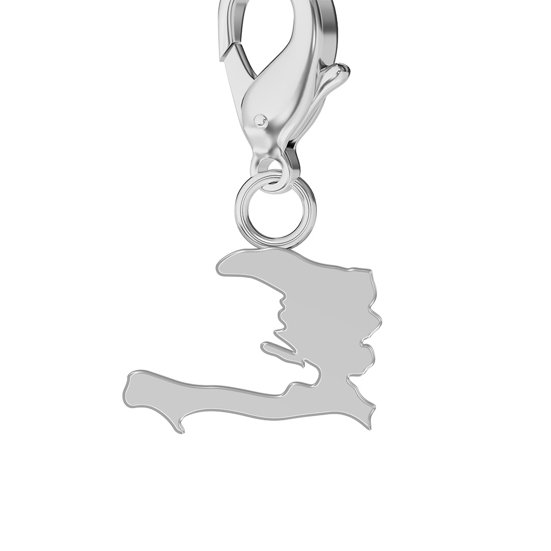 Flag & Map Charms Set