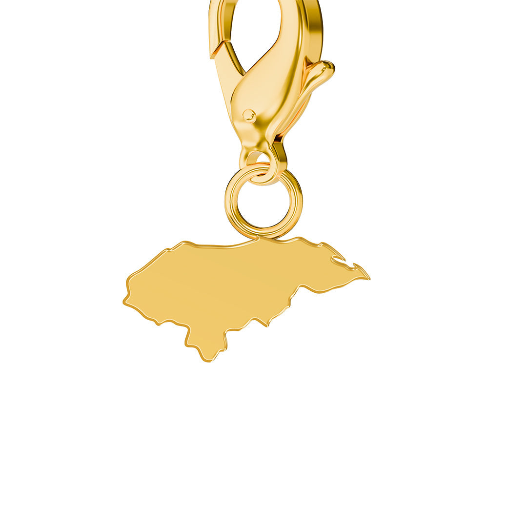 Flag & Map Charms Set