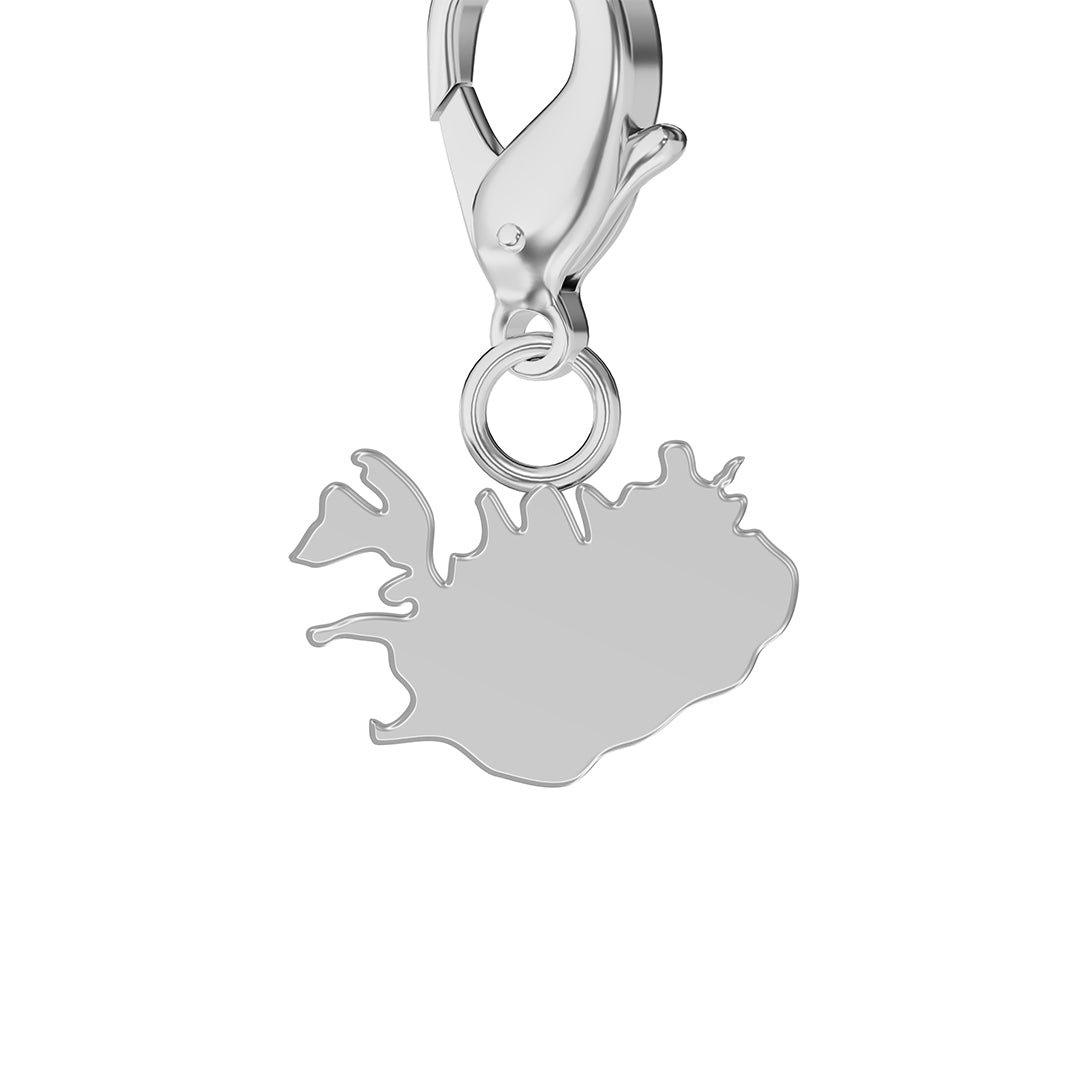 Flag & Map Charms Set