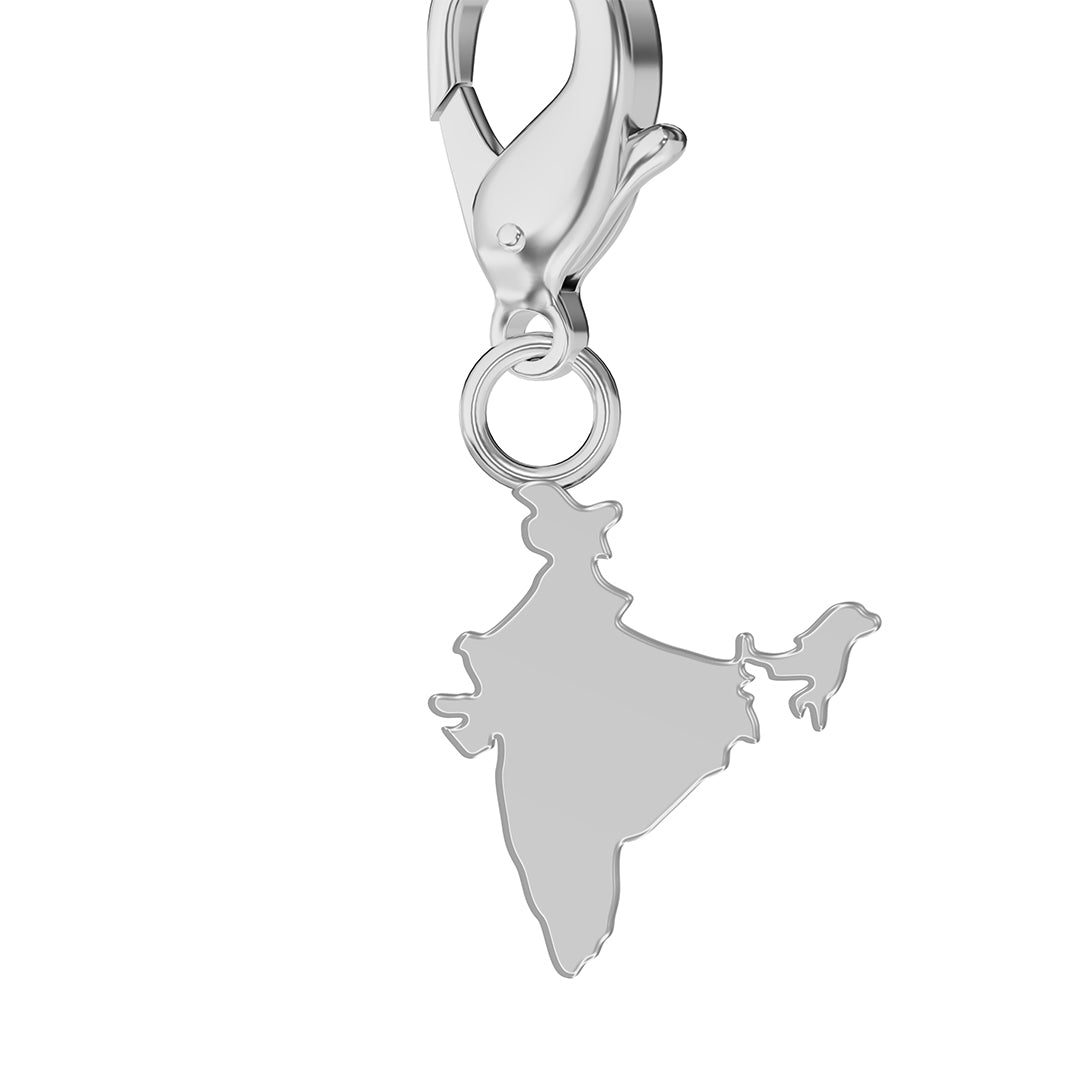 Flag & Map Charms Set