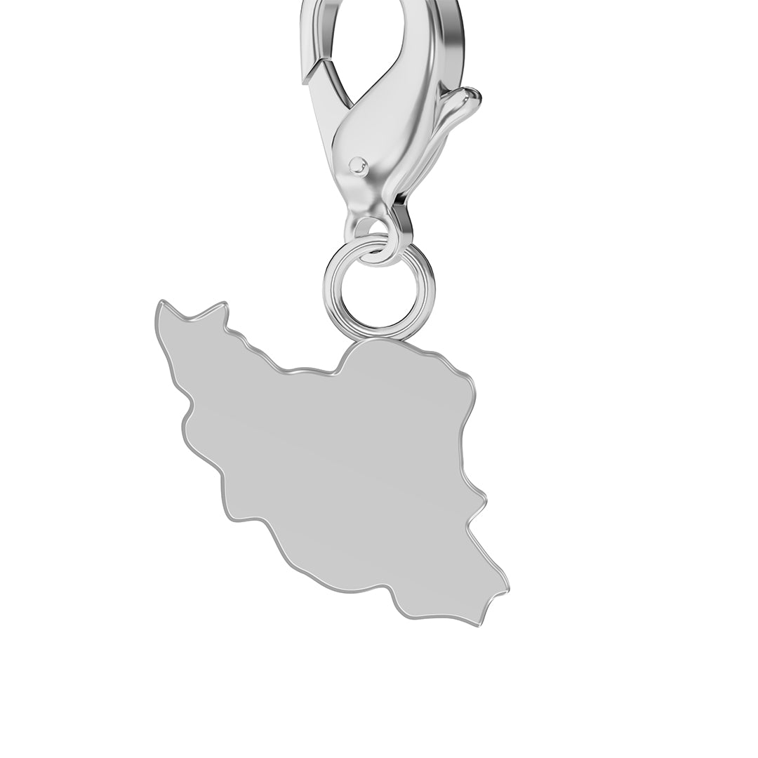 Flag & Map Charms Set