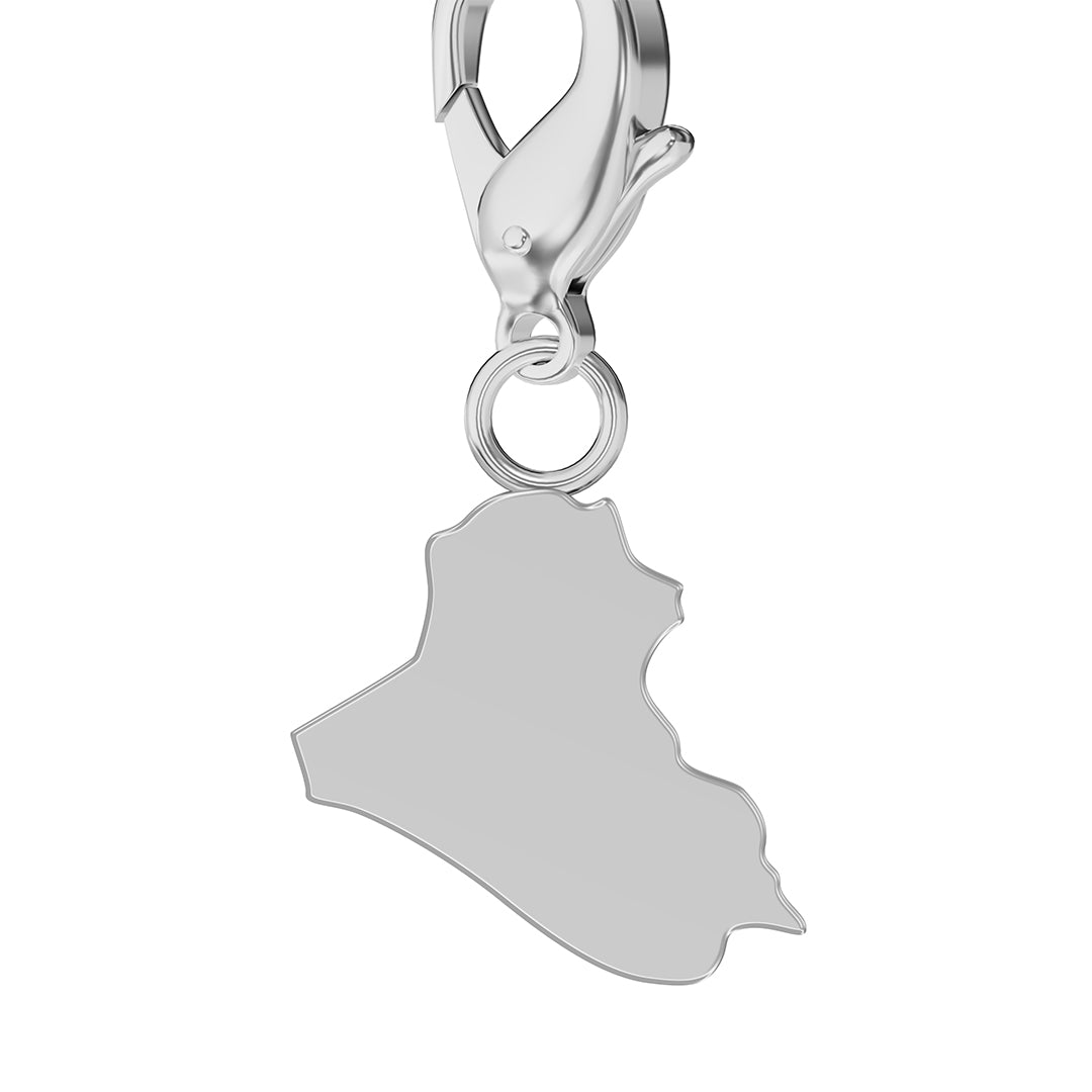 Flag & Map Charms Set