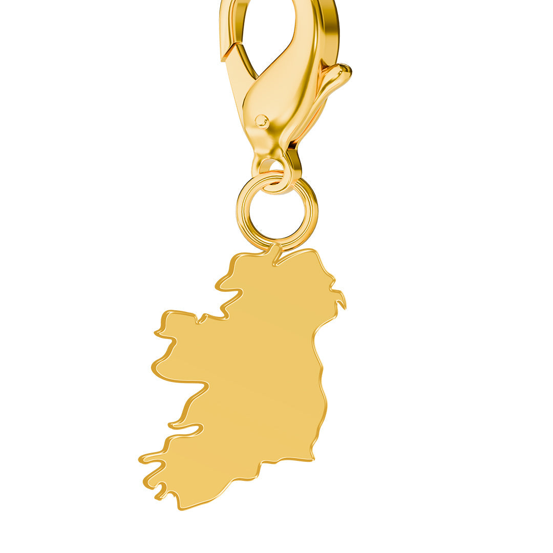 Flag & Map Charms Set