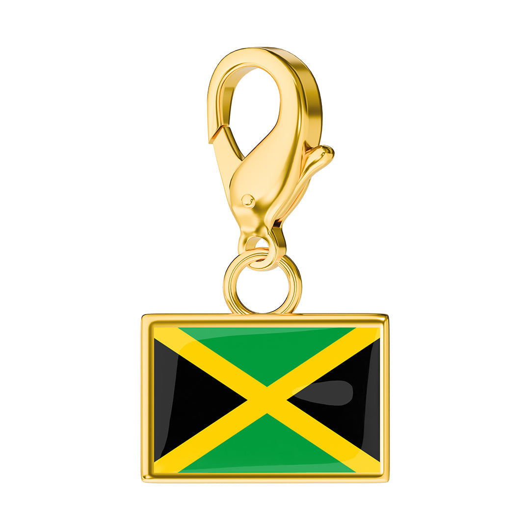 Flag & Map Charms Set