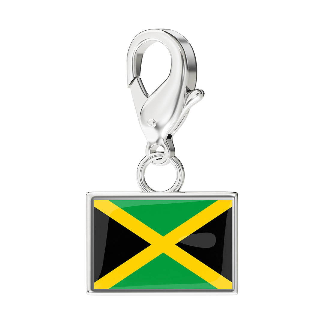 Flag & Map Charms Set