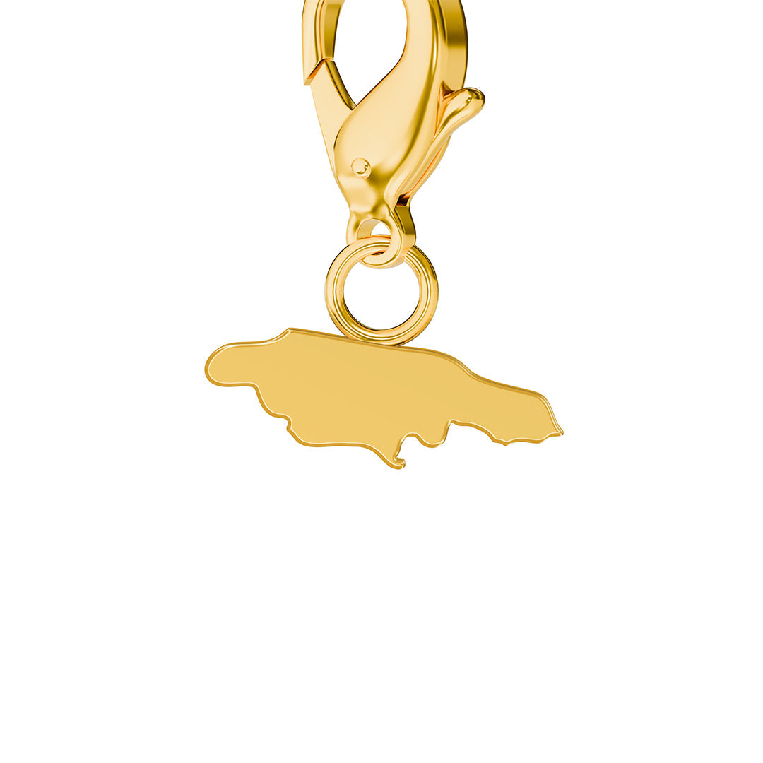 Flag & Map Charms Set