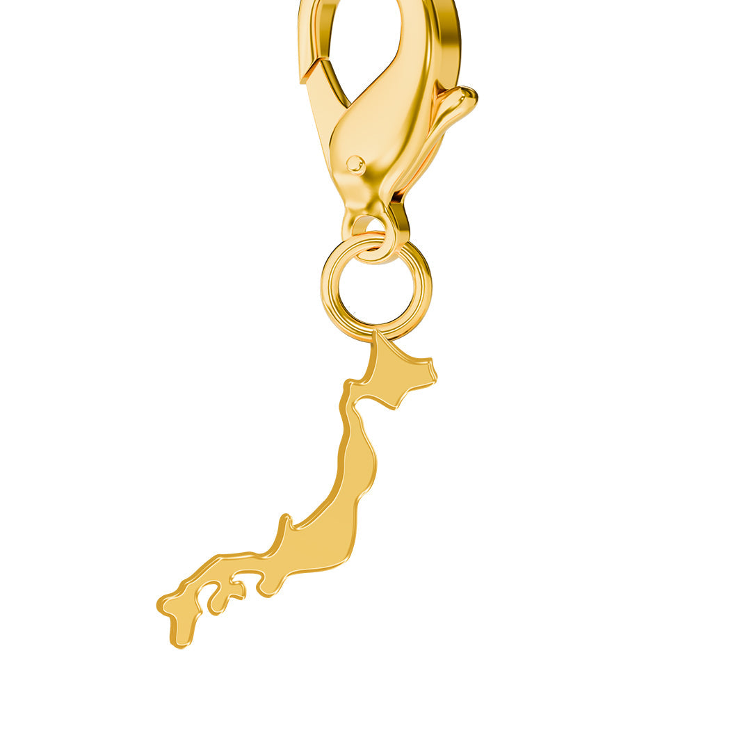 Flag & Map Charms Set