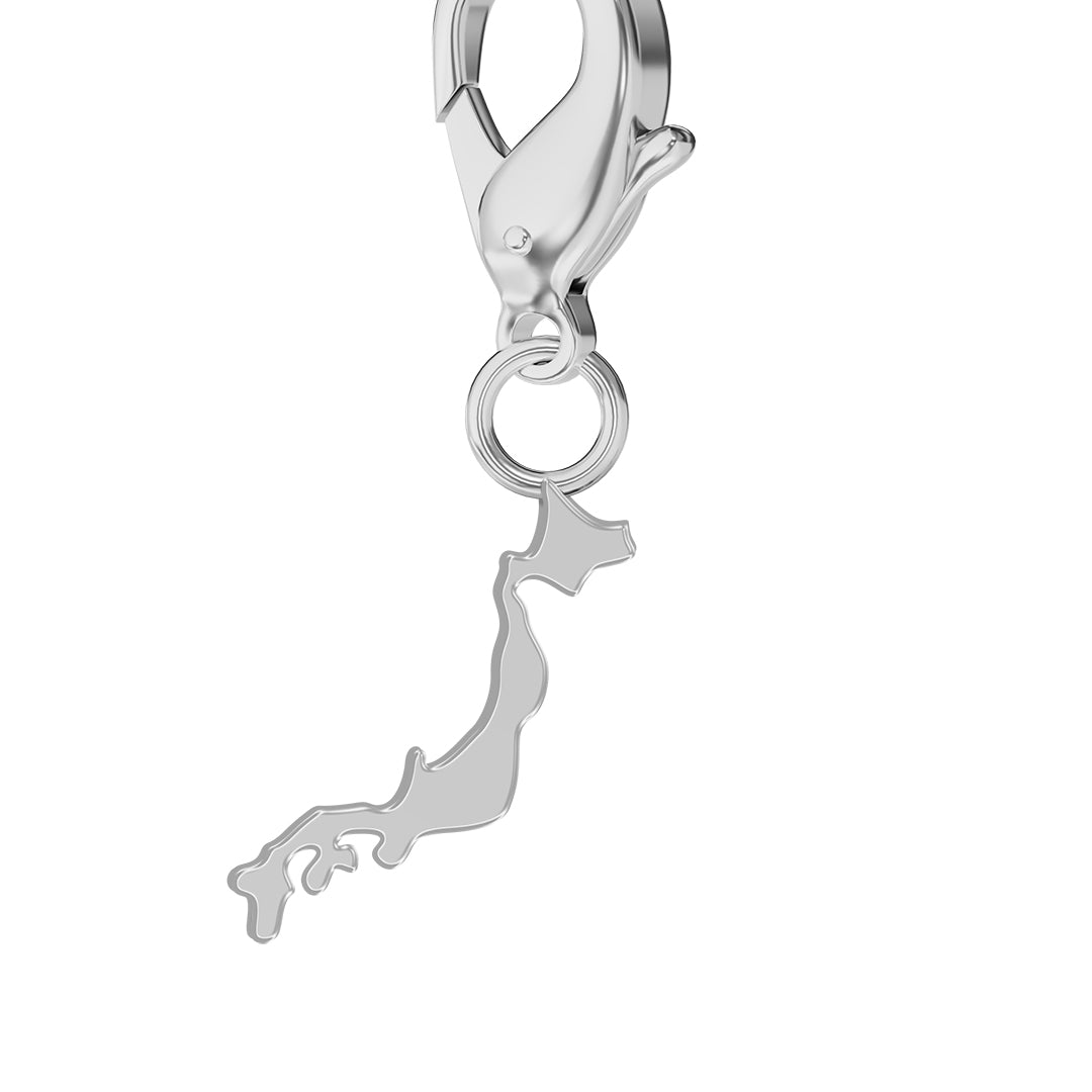 Flag & Map Charms Set