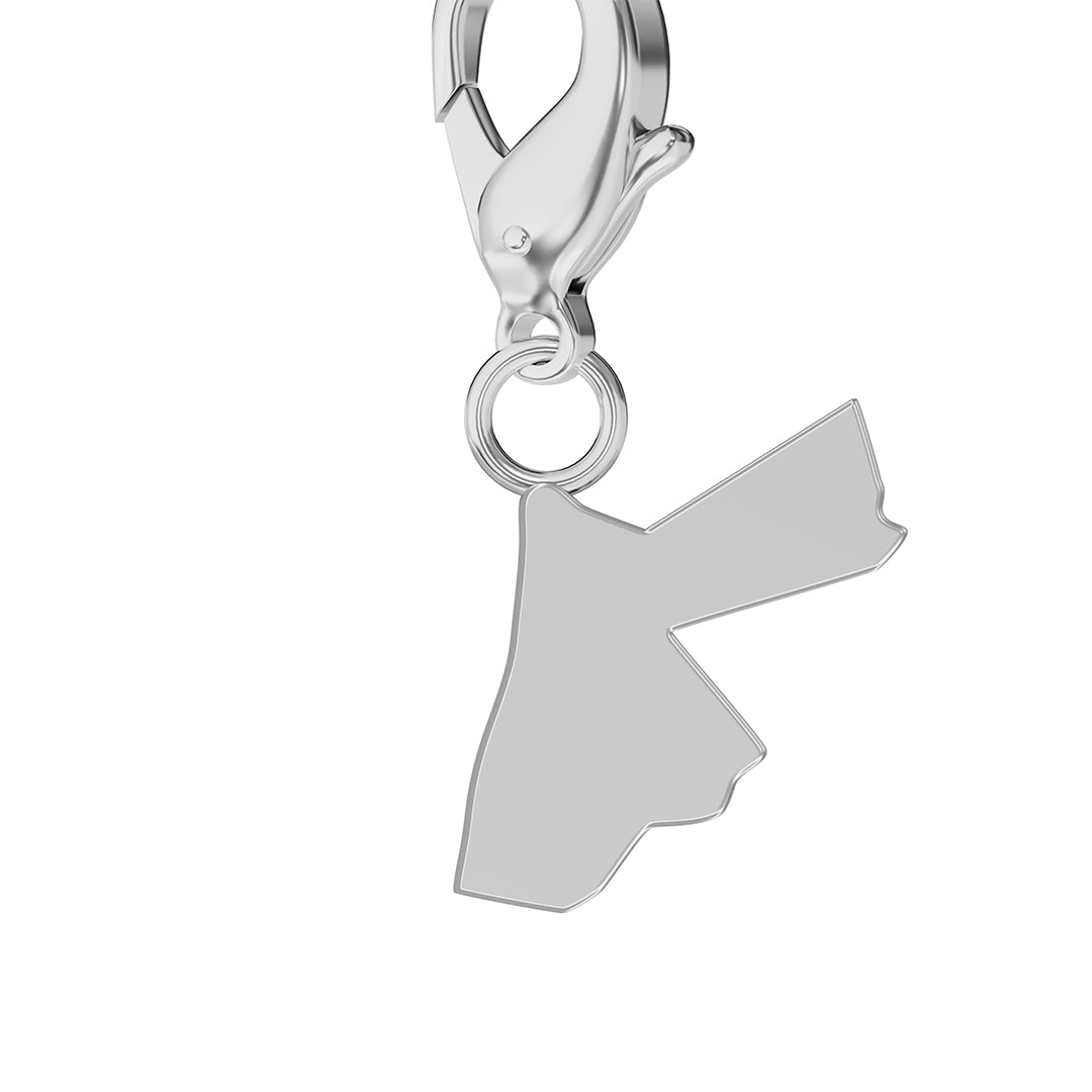 Flag & Map Charms Set