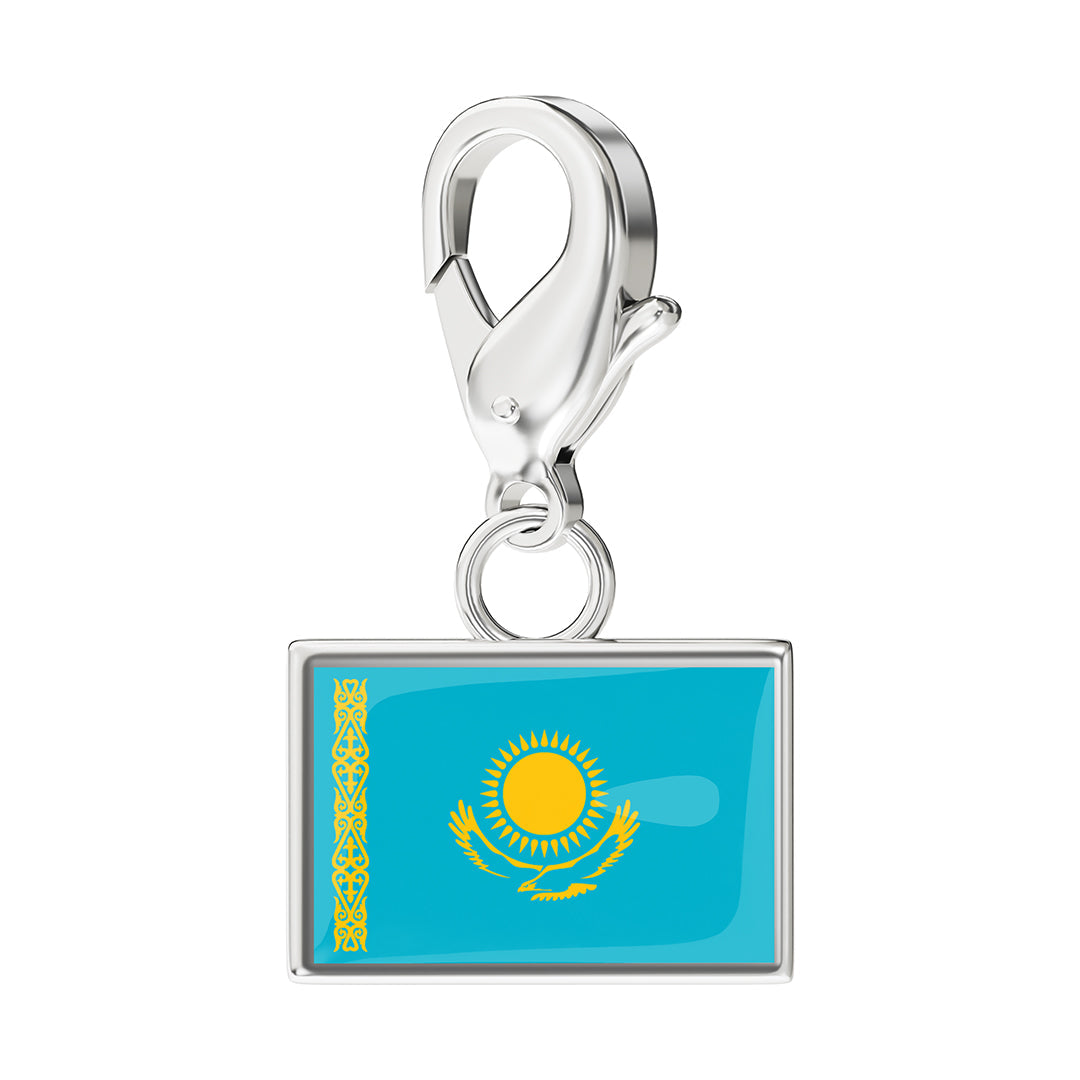 Flag & Map Charms Set