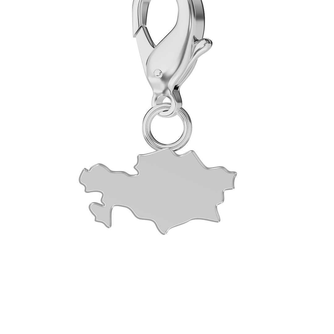 Flag & Map Charms Set