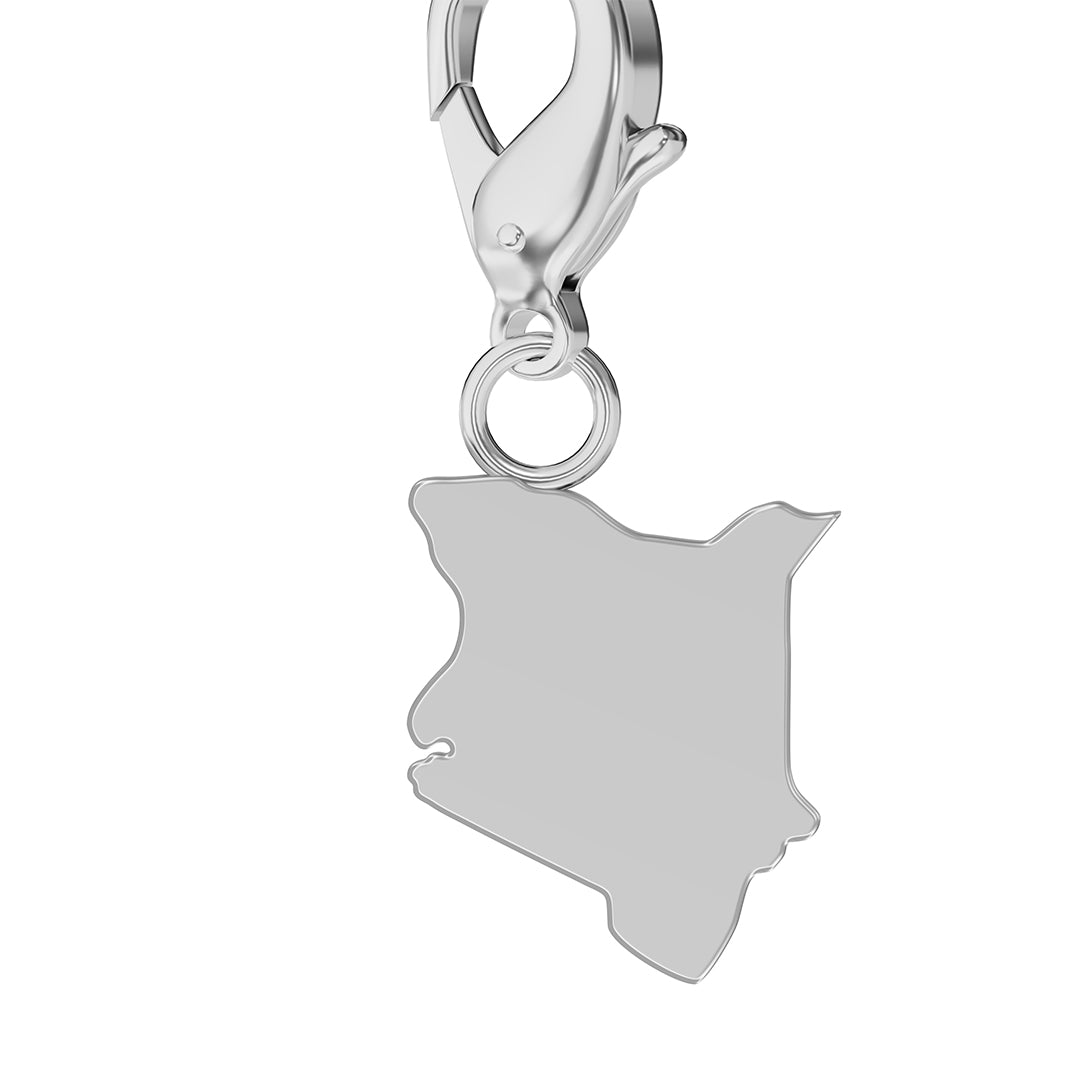 Flag & Map Charms Set