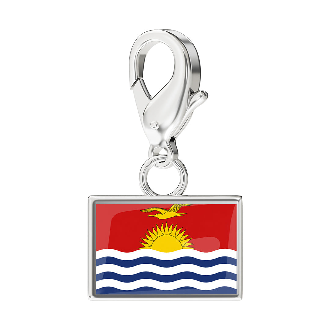 Flag & Map Charms Set
