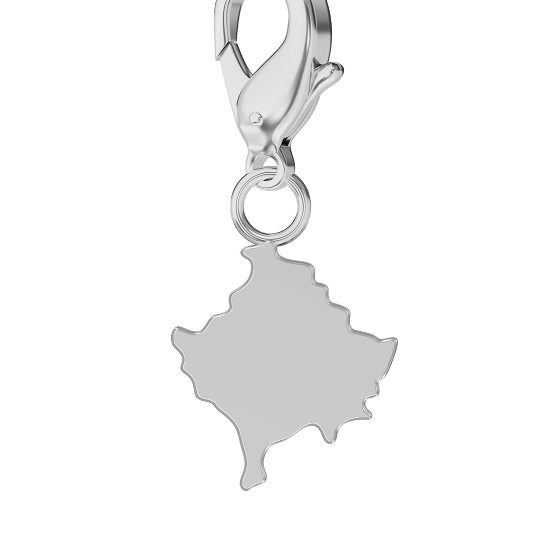 Flag & Map Charms Set