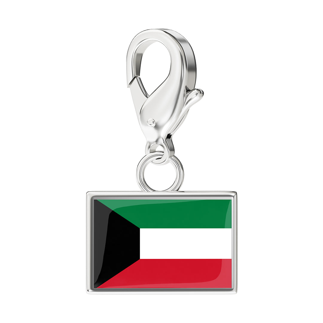 Flag & Map Charms Set